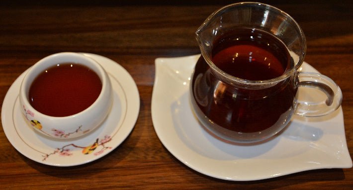 2017 Awazon Old Tea Tree - Ripe Pu - erh - 357g - The Honourable Tea Company